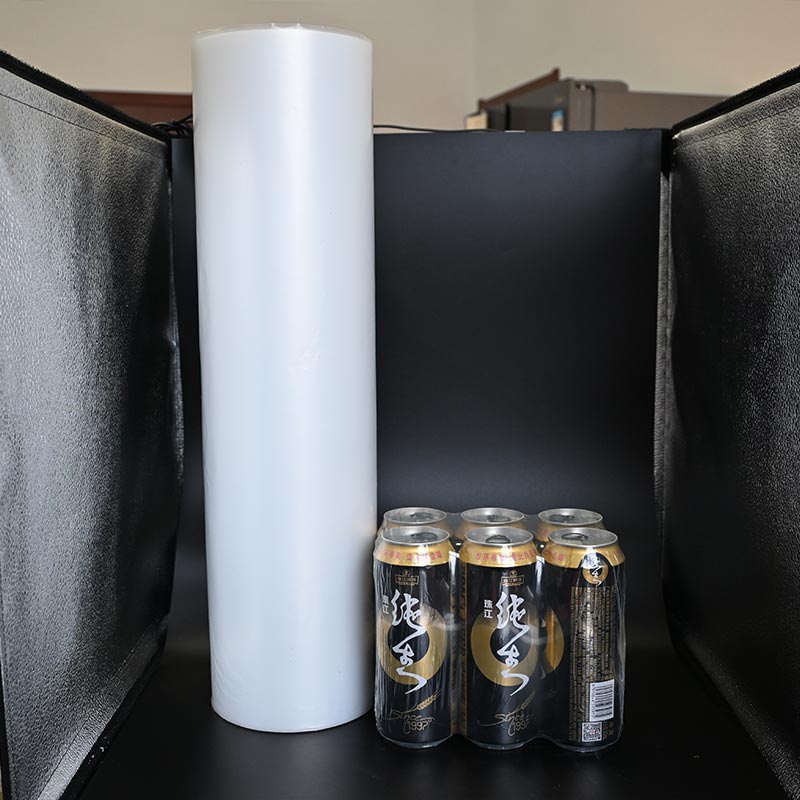 Filme termorretrátil PE para embalagens de latas de cerveja e bebidas