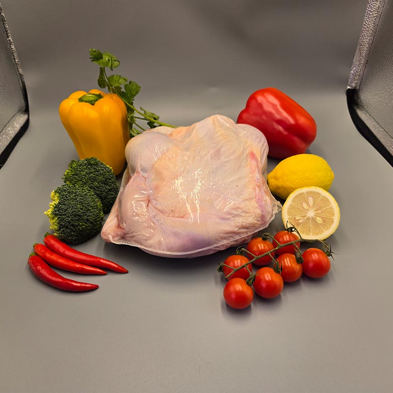 Filme termorretrátil PVDC para embalagem de frango