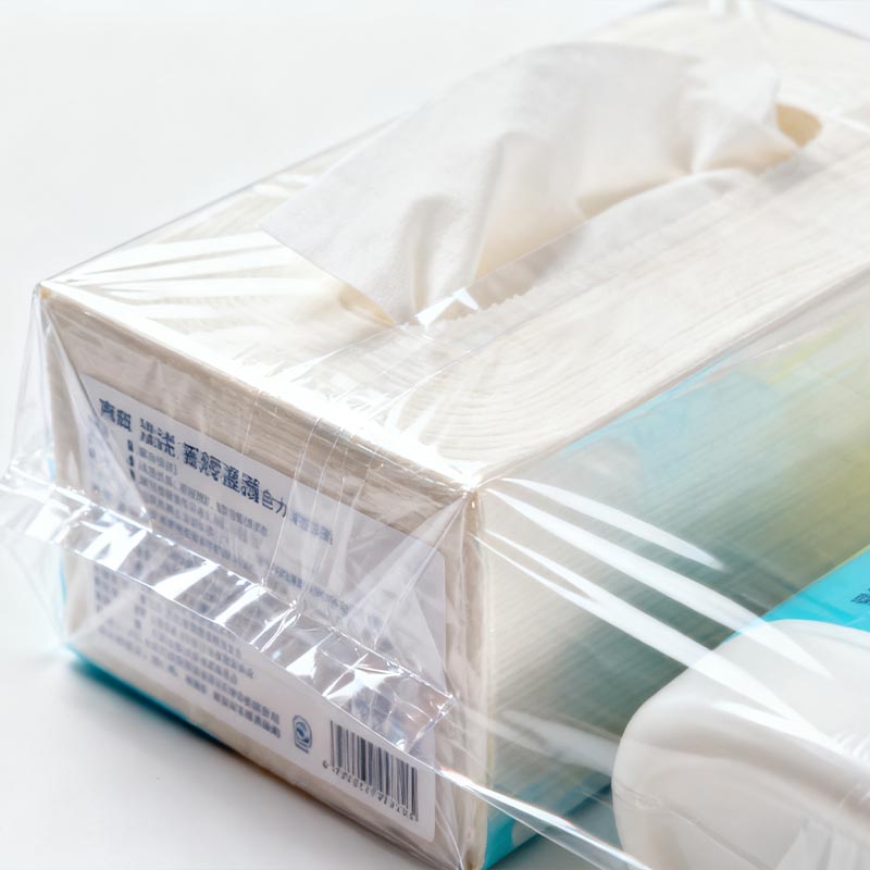 Embalagem de produto de limpeza Filme retrátil PE transparente