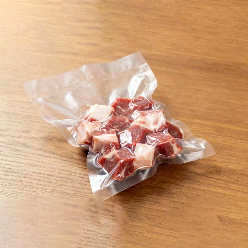 Saco de vácuo plástico para alimentos